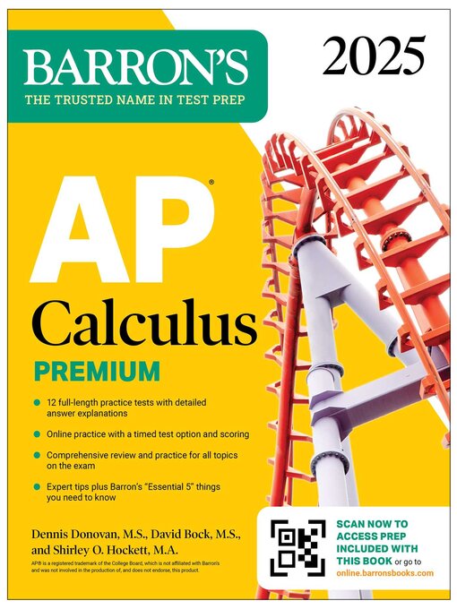 Cover image for AP Calculus Premium, 2025